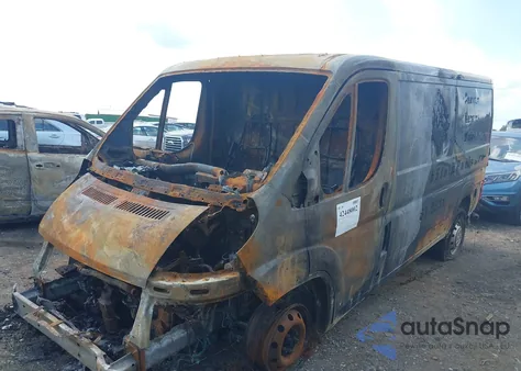 2017 Ram Promaster 1500 Low Roof 136 Wb from USA, damaged, VIN 3C6TRVAGXHE536217